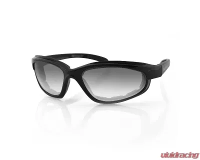 Bobster Fat Boy Sunglasses Black w/ Clear Photochromic Lens - EFB001