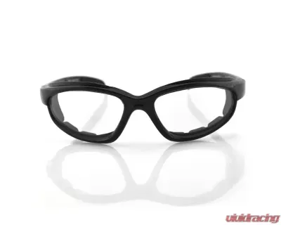 Bobster Fat Boy Sunglasses Black w/ Clear Photochromic Lens - EFB001