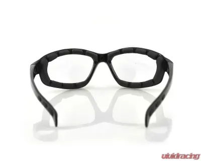 Bobster Fat Boy Sunglasses Black w/ Clear Photochromic Lens - EFB001