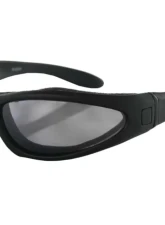 Bobster Low Rider II Sunglasses w/ Amber, Clear, Smoke Lenses                                     - ELR201 - Image 2