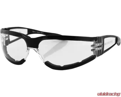 Bobster Shield II Sunglasses Gloss Black Frame - ESH203