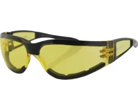 Bobster Shield II Sunglasses Gloss Black Frame