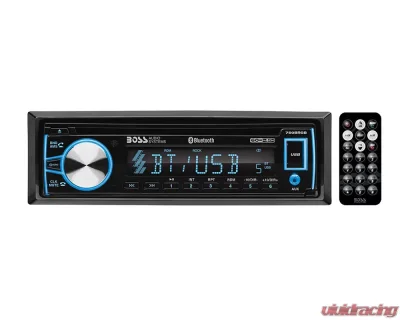 Boss Audio Single Din CD|MP3 Receiver Multi-Color Display With Bluetooth - 750BRGB