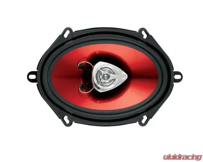 Boss Audio 5X7" Speaker 2-Way Red Poly Injection Cone - CH5720