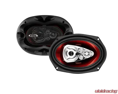 Boss Audio 6X9 Speaker 5-Way Red Poly Injection Cone - CH6950