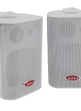 Boss Audio 3-Way White Indoor/Outdoor Speaker                                     - MR43W - Image 2