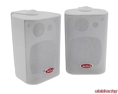 Boss Audio 3-Way White Indoor/Outdoor Speaker - MR43W