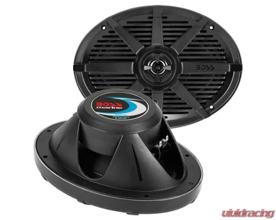 Boss Audio 6X9" 350W Black 2-Way Coaxial Marine Speaker - MR692B