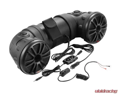 Boss Audio 6.5" Powersports Plug & Play Audio System with Weatherproof Bluetooth Audio Streaming Component Speakers - ATV25B