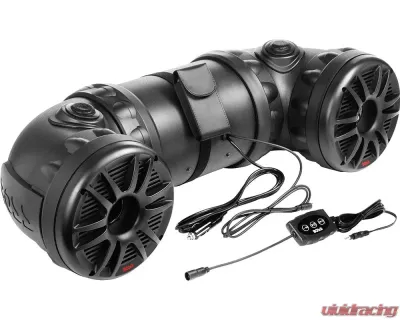 Boss Audio 8" Powersports Plug & Play Audio System with Weatherproof Bluetooth Audio Streaming Component Speakers - ATV85B