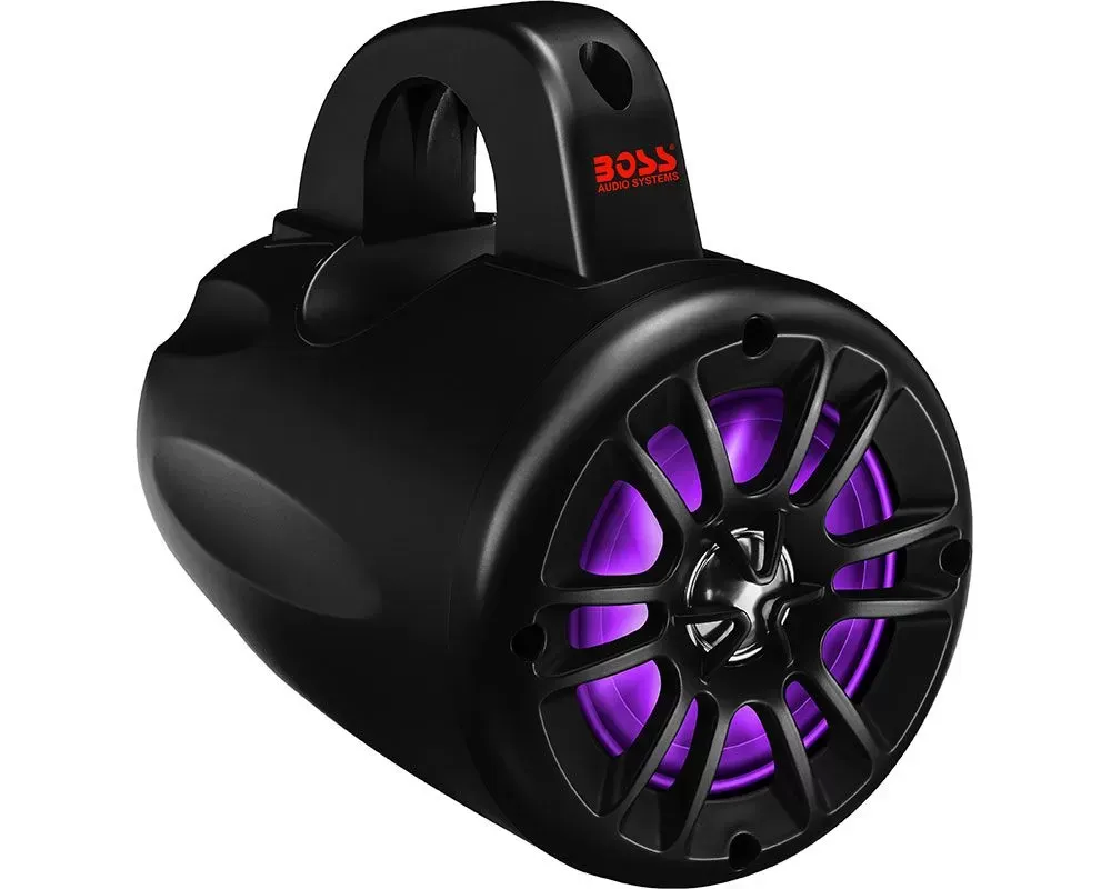 Boss Audio 4" 500W Weatherproof Amplified Bluetooth Power Pod Audio System - B40RGB