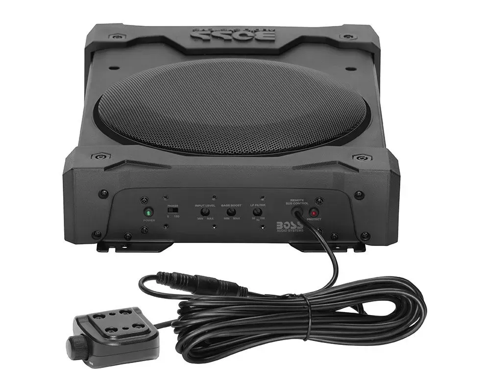 Boss Audio 8" 800W Amplified Subwoofer System With Enclosure - BPS80
