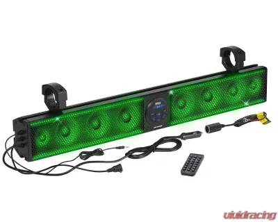 Boss Audio 36" Ipx5 Rated Weatherproof ATV|UTV Sound Bar Audio System - BRT36RGB
