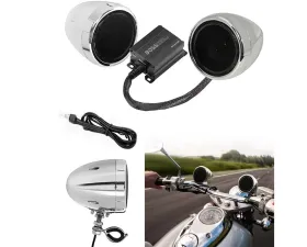 Boss Audio 600 Watts Max Power All-Terrain Chrome Bluetooth Speaker & Amplifier System