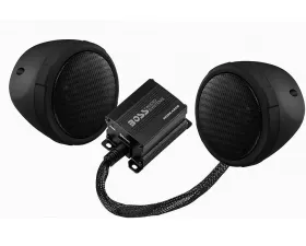 Boss Audio 600 Watt Black Speakers And Bluetooth Audio Streaming Sound System