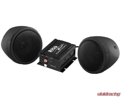 Boss Audio 600 Watt Black Motorcycle Atv Sound System - MCBK425BA