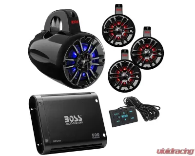 Boss Audio 4 Universal Speaker Kit - UNI4RGB
