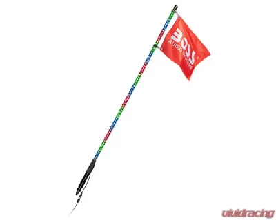 Boss Audio 48" Long Changing Rgb Color Whip Antenna - XP4