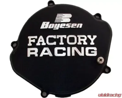 Boyesen Factory Racing Clutch Cover Black Honda CR125R 2000-2007 - CC-01AB