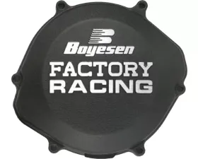 Boyesen Factory Racing Clutch Cover Black Honda CR125R 1987-1999