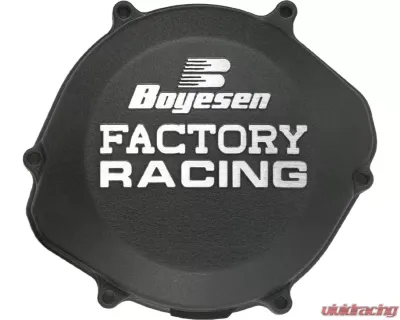 Boyesen Factory Racing Clutch Cover Black Honda CR125R 1987-1999 - CC-01B
