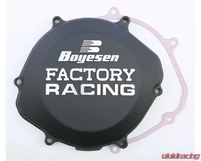 Boyesen Factory Racing Clutch Cover Black Honda CR250R 2002-2007 - CC-02AB