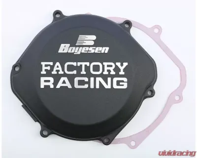 Boyesen Factory Racing Clutch Cover Black Honda CR500R | CR250R 1987-2001 - CC-02B