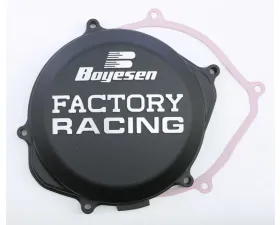 Boyesen Factory Racing Clutch Cover Black Honda CRF450R 2009-2016