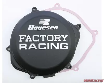 Boyesen Factory Racing Clutch Cover Black Honda CRF450R 2009-2016 - CC-06AB