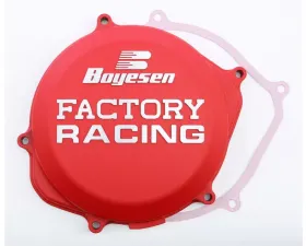 Boyesen Factory Racing Clutch Cover Red Honda CRF450R 2009-2016