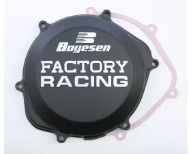 Boyesen Factory Racing Clutch Cover Black Honda TRX450ER Electric Start | TRX450R | CRF450R 2002-2009