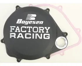 Boyesen Factory Racing Clutch Cover Black Honda CRF450RX | CRF450R 2017-2020