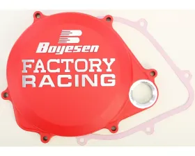 Boyesen Factory Racing Clutch Cover Red Honda CRF450RX | CRF450R 2017-2020