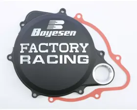 Boyesen Factory Racing Clutch Cover Black Honda CRF250R 2010-2017