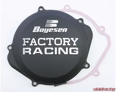 Boyesen Factory Racing Clutch Cover Black Honda CRF250X 2004-2017 - CC-07XB