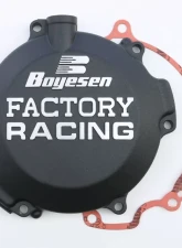 Boyesen Factory Racing Clutch Cover Black Kawasaki KX85 | KX100 | KX65 | Suzuki RM100 1998-2019                                     - CC-10B - Image 2