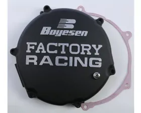 Boyesen Factory Racing Clutch Cover Black Kawasaki KX250 2003-2004
