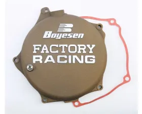 Boyesen Factory Racing Clutch Cover Magnesium Kawasaki KX250F | Suzuki RM-Z250 2004-2008