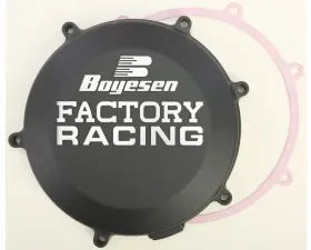 Boyesen Motorcycle Clutch Cover Black