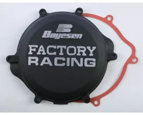 Boyesen Factory Racing Clutch Cover Black Suzuki RM125 2000-2007