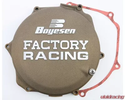Boyesen Factory Racing Clutch Cover Magnesium Suzuki RMX450Z | RM-Z450 2008-2020 - CC-26AM