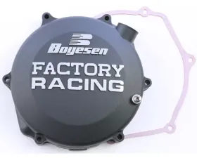 Boyesen Factory Racing Clutch Cover Black Suzuki RM-Z450 2005-2007