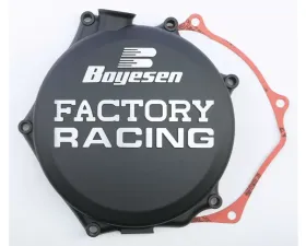 Boyesen Factory Racing Clutch Cover Black Suzuki RM-Z250 2007-2019