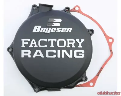 Boyesen Factory Racing Clutch Cover Black Suzuki RM-Z250 2007-2019 - CC-27AB