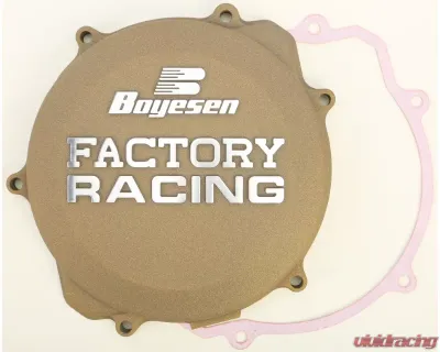 Boyesen Factory Racing Clutch Cover Magnesium Yamaha YZ250X | YZ250 1999-2019 - CC-32AM