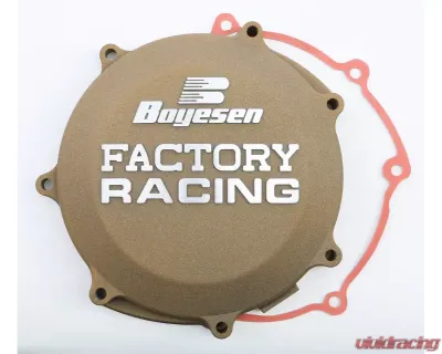 Boyesen Factory Racing Clutch Cover Magnesium Yamaha YZ450F | WR450F 2003-2013 - CC-38M