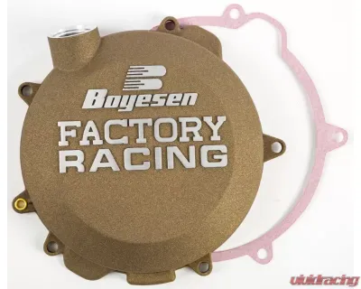 Boyesen Factory Racing Clutch Cover Magnesium Husqvarna TE 150 | TC 125 | KTM 125 SX | 150 SX | 150 XC-W 2016-2020 - CC-41AM