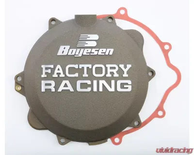Boyesen Factory Racing Clutch Cover Magnesium Husqvarna TE | TC | FE | KTM SX | XC 2009-2016 - CC-42AM