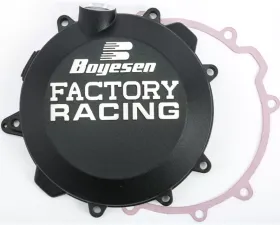 Boyesen Factory Racing Clutch Cover Black CC-42CB