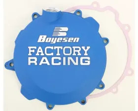 Boyesen Factory Racing Clutch Cover Blue Husqvarna/KTM CC-42CL